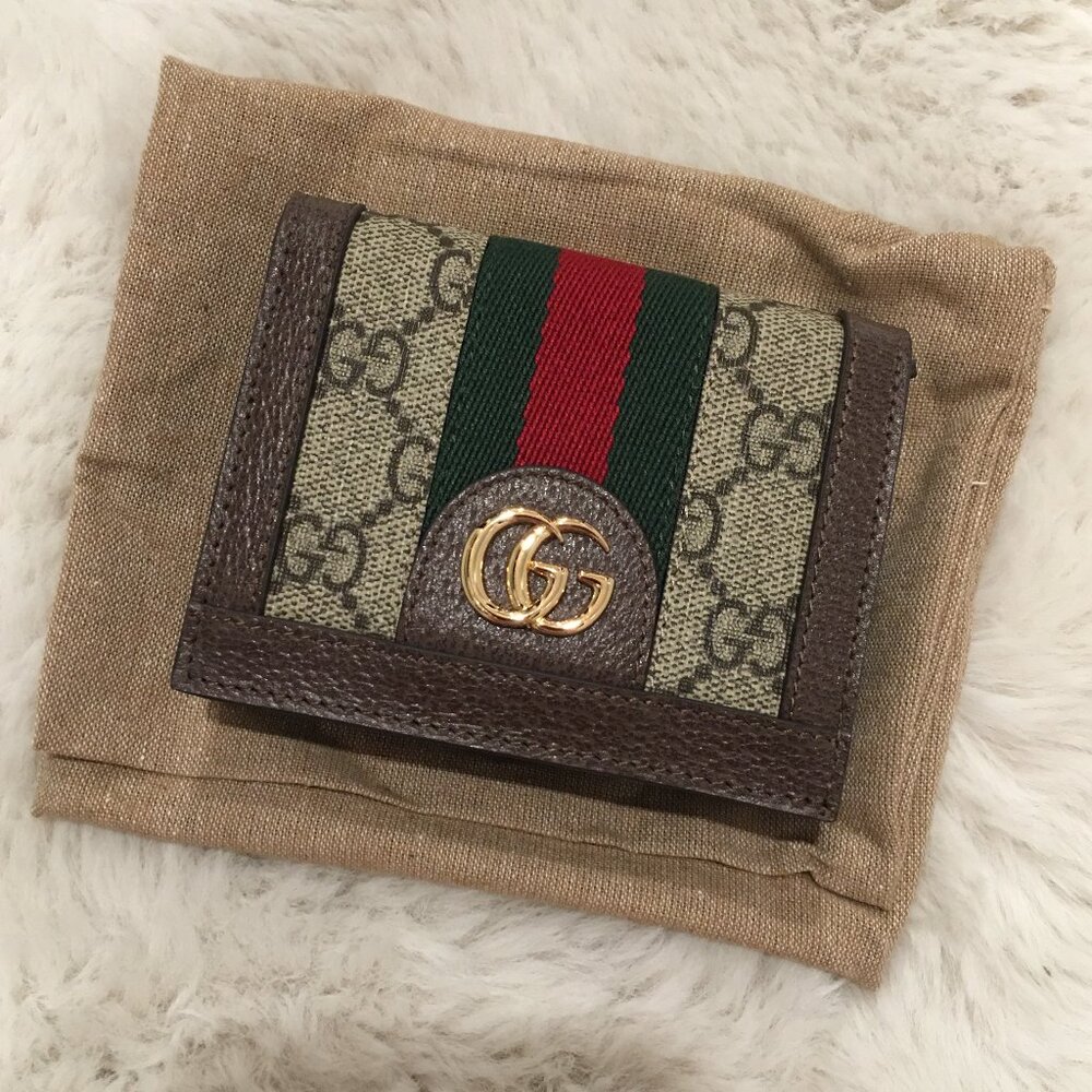 Gucci Ophidia Card Case Wallet